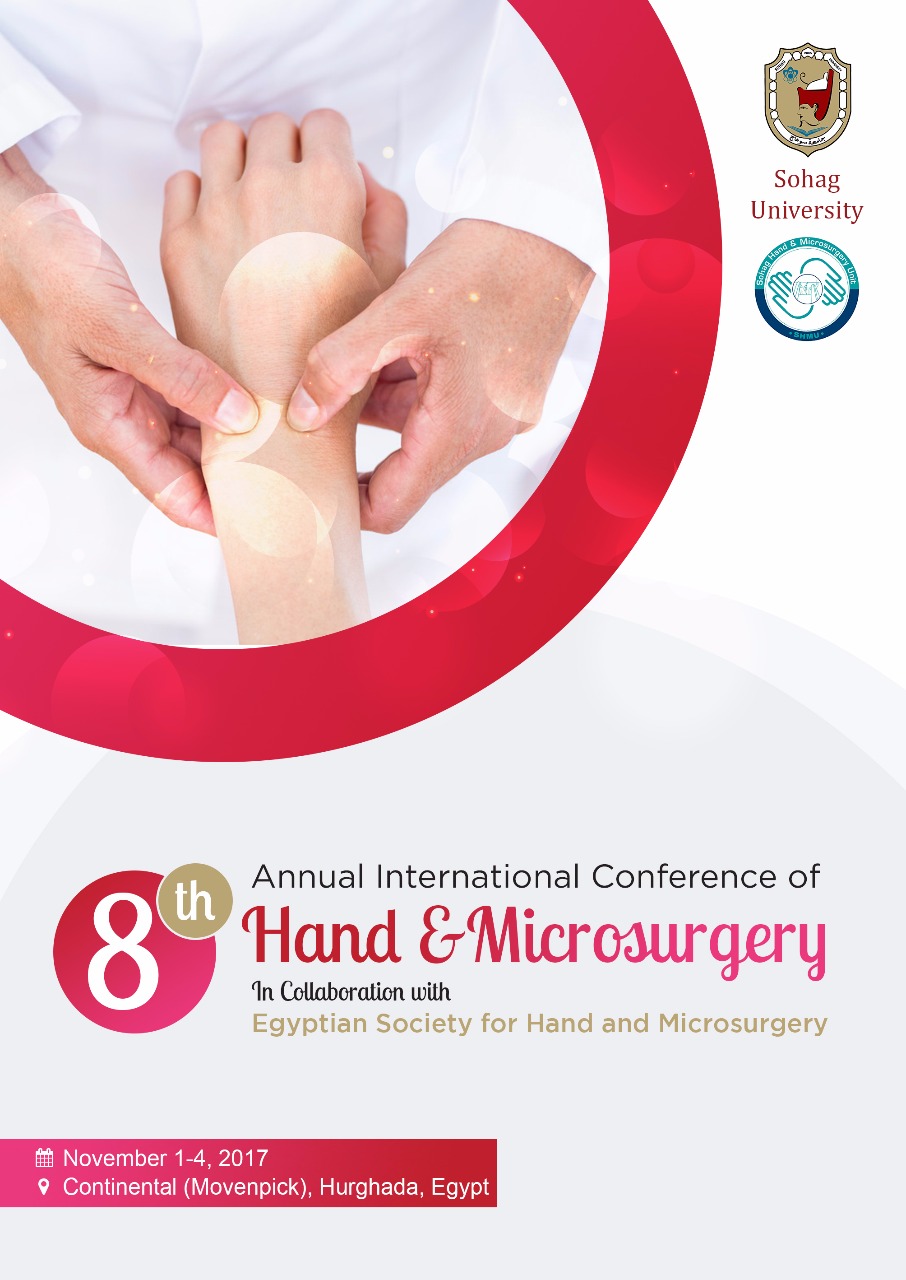 The 7th Annual International Congress of Hand & Microsurgery-Nov 2016,Hurghada, Egypt
