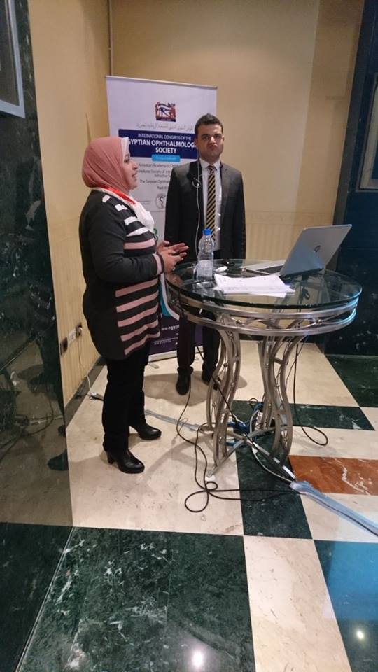 Speaker and moderator in Retinal Imaging instruction Course OF Egyptian Ophthalmological Society  March 2018