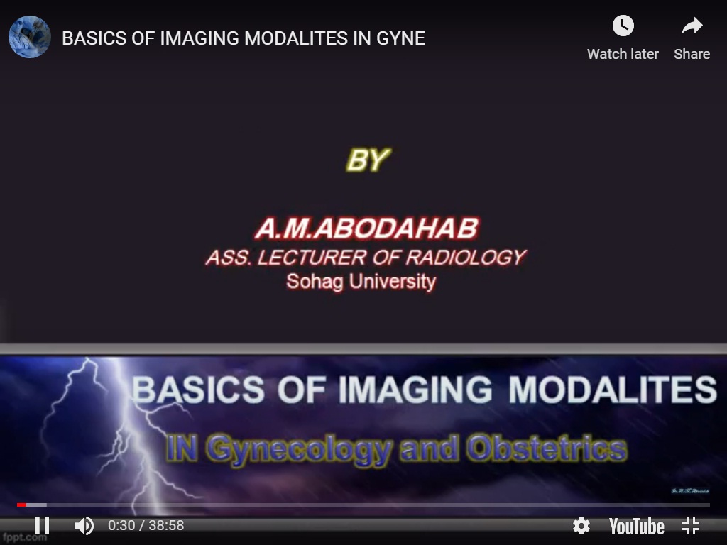 Basics of Imaging Modalities in Gynecology