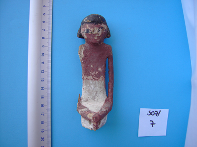 نموذج خشبي لأحد المجذفين