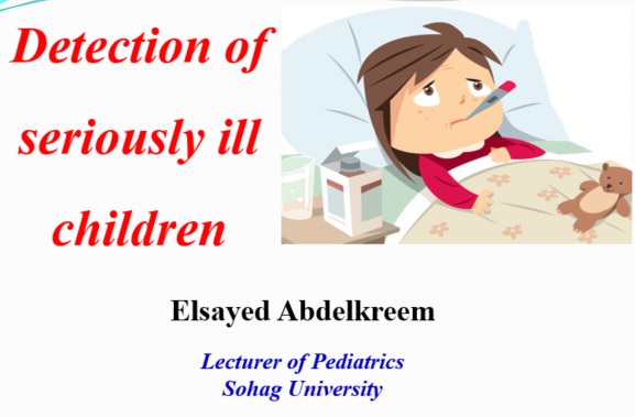 For 5th-year undergraduate medical students: View and download lecture 1 of pediatric emergencies course