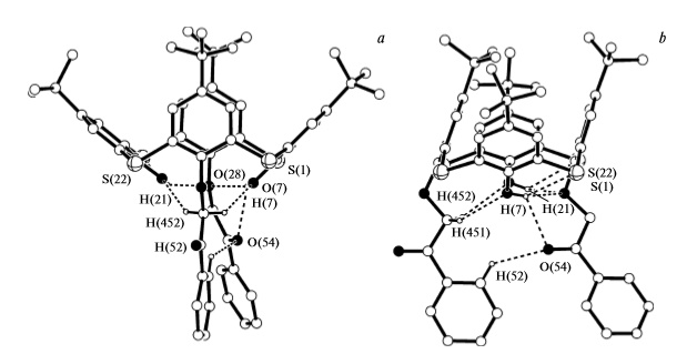 Unusual functionalization of the lower rim of thiacalix[4]arene: competition of alkylation and transalkylation