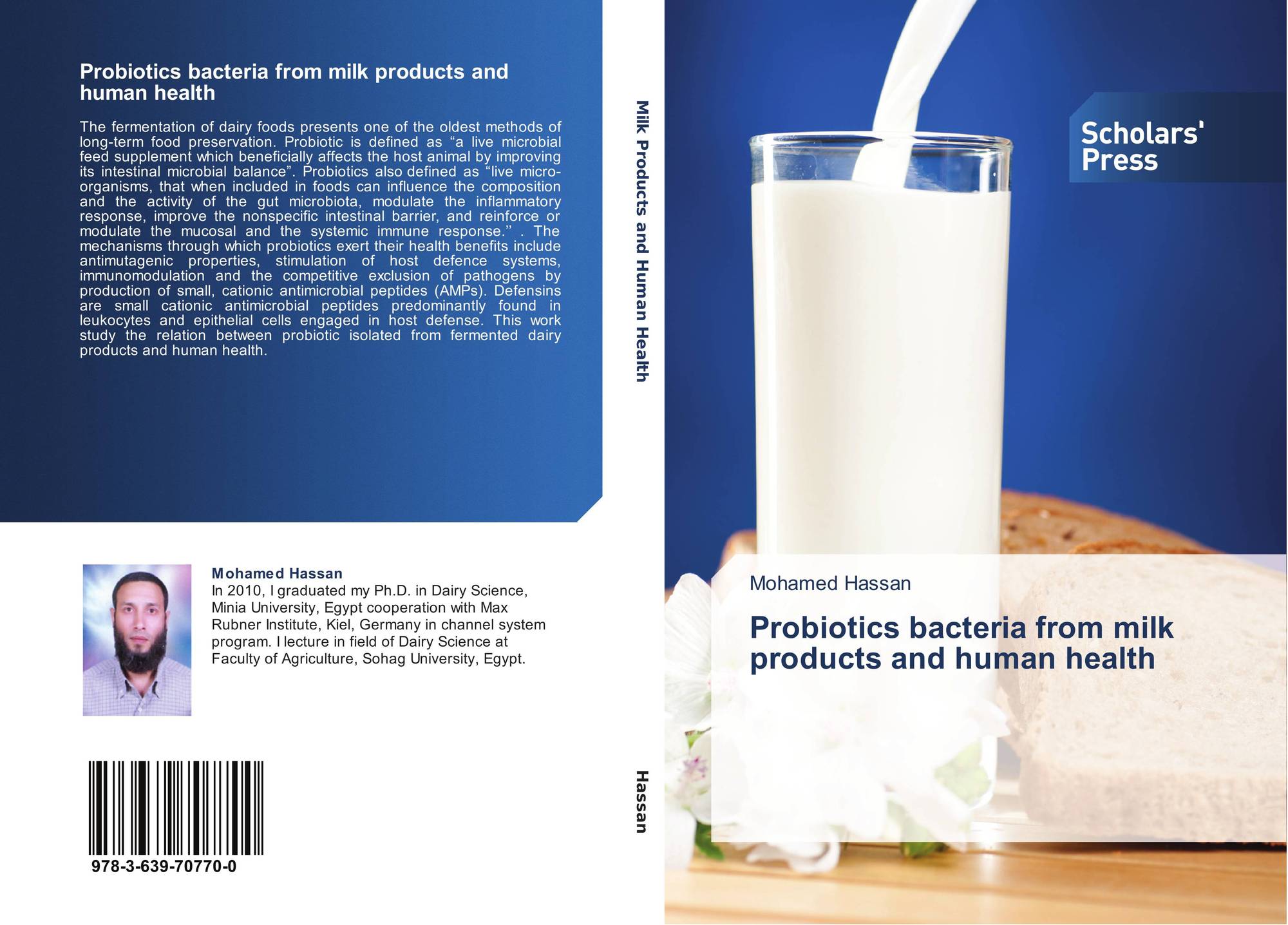 Probiotics bacteria from milk products and human health