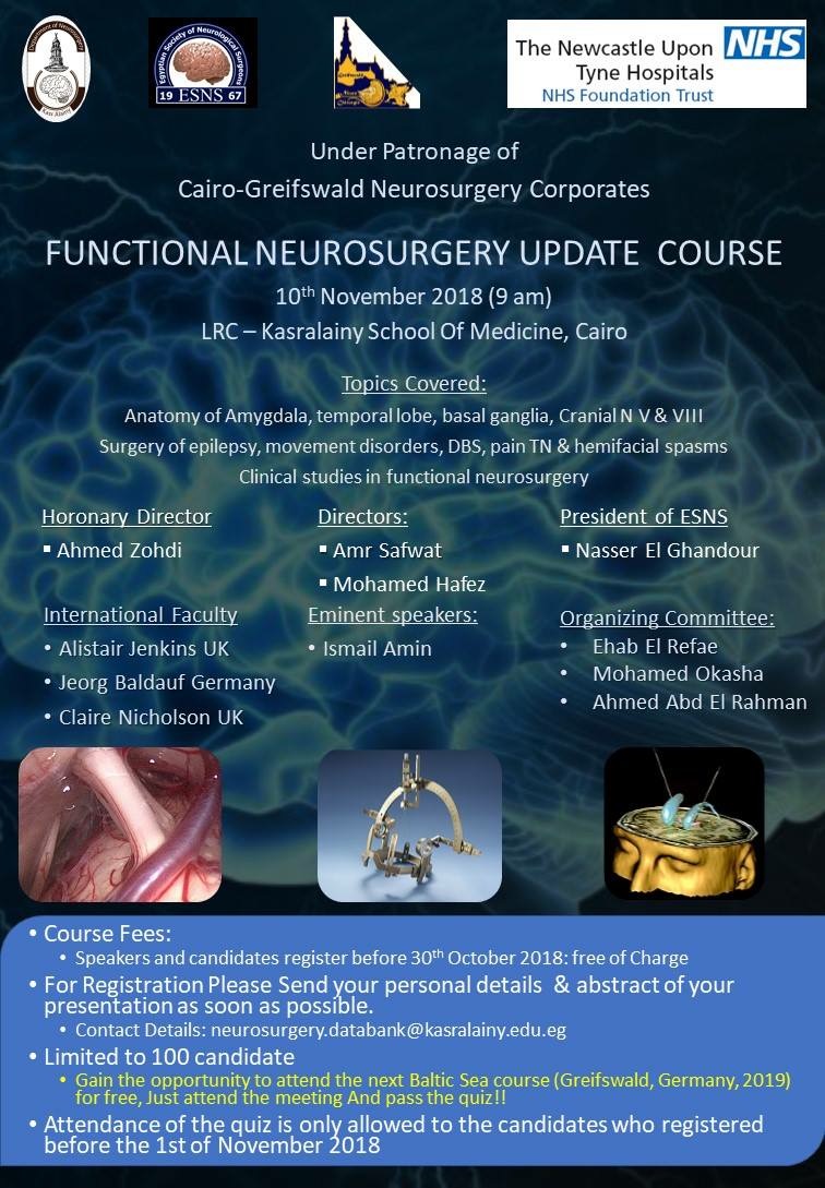 Functional Neurosurgery  Update Course